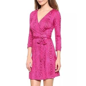 DVF 3/4 Sleeve Wrap Dress